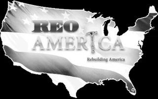 REO AMERICA REBUILDING AMERICA logo
