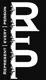 REP REPRESENT EVERY PERSON logo