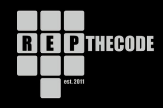 REP THE CODE EST. 2011 logo