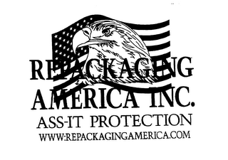 REPACKAGING AMERICA INC. ASS-IT PROTECTION WWW:REPACKAGINGAMERICA.COM logo