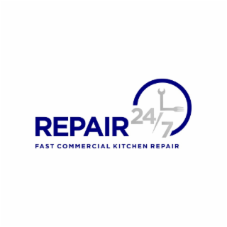 REPAIR 24/7 FAST COMMERCIAL KITCHEN REPAIR logo