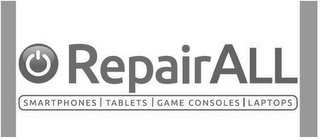 REPAIRALL SMARTPHONES TABLETS GAME CONSOLES LAPTOPS logo