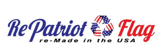 REPATRIOT FLAG RE-MADE IN THE USA logo
