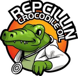 REPCILLIN CROCODILE OIL logo