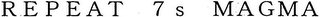 REPEAT 7 S MAGMA logo