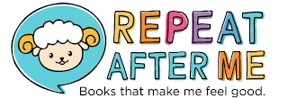 REPEAT AFTER ME BOOKS THAT MAKE ME FEELGOOD. logo