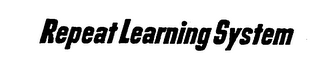 REPEAT LEARNING SYSTEM logo