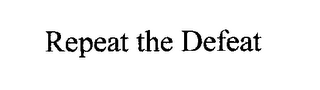 REPEAT THE DEFEAT logo