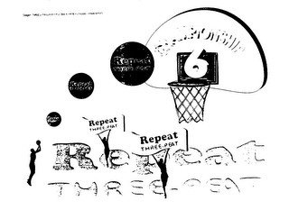 REPEAT THREE-PEAT CHAMPIONSHIP 6 logo