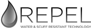 REPEL WATER & SCUFF RESISTANT TECHNOLOGY logo