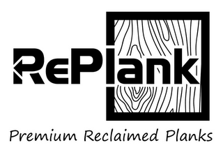 REPLANK PREMIUM RECLAIMED PLANKS logo