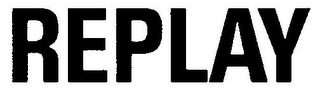 REPLAY logo