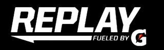 REPLAY FUELED BY G logo