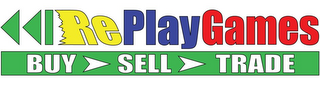 REPLAY GAMES logo