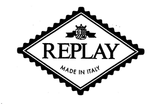 REPLAY MADE IN ITALY logo