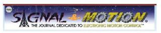 REPLAY SIGNAL -&- MOTION THE JOURNAL DEDICATED TO ELECTRONIC MOTION CONTROL logo