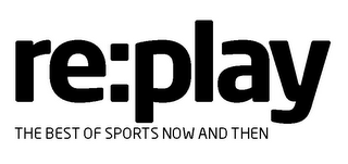 RE:PLAY THE BEST OF SPORTS NOW AND THEN logo