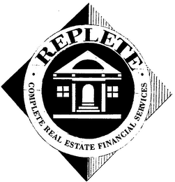 REPLETE COMPLETE REAL ESTATE FINANCIAL SERVICES logo