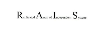 REPLICATED ARRAY OF INDEPENDENT SYSTEMS logo