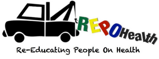 REPOHEALTH RE-EDUCATING PEOPLE ON HEALTH logo