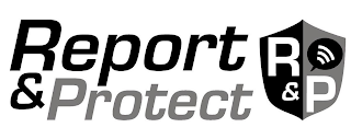 REPORT & PROTECT R & P logo
