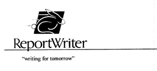 REPORT WRITER WRITING FOR TOMORROW logo