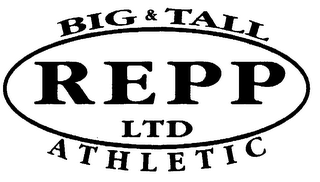 REPP LTD BIG & TALL ATHLETIC logo