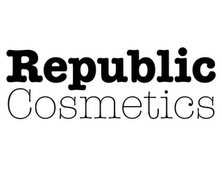 REPUBLIC COSMETICS logo
