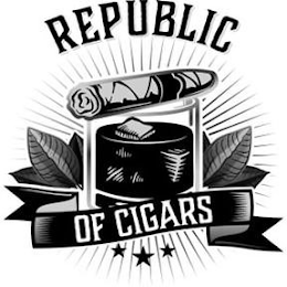 REPUBLIC OF CIGARS logo