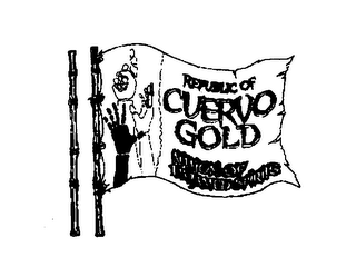 REPUBLIC OF CUERVO GOLD NATION OF UNTAMED SPIRITS logo