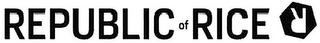 REPUBLIC OF RICE logo
