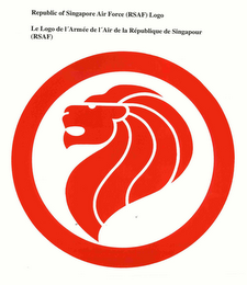 REPUBLIC OF SINGAPORE ARMED FORCE (RSAF) LOGO logo
