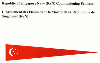 REPUBLIC OF SINGAPORE NAVY (RSN) COMMISSIONING PENNANT logo