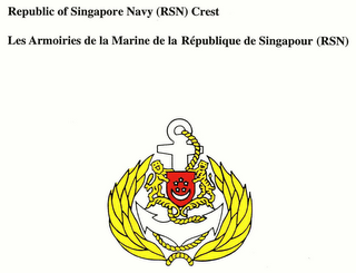 REPUBLIC OF SINGAPORE NAVY (RSN) CREST logo