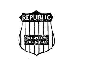 REPUBLIC QUALITY PRODUCTS logo