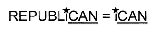 REPUBLICAN = ICAN logo