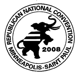 REPUBLICAN NATIONAL CONVENTION MINNEAPOLIS-SAINT PAUL 2008 logo
