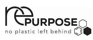 REPURPOSE NO PLASTIC LEFT BEHIND logo