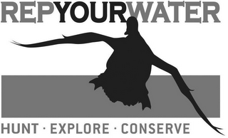 REPYOURWATER HUNT · EXPLORE · CONSERVE