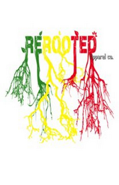 REROOTED APPAREL CO. logo