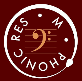 RES · M · PHONIC logo