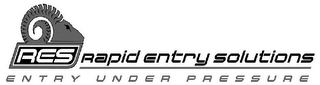 RES RAPID ENTRY SOLUTIONS ENTRY UNDER PRESSURE logo