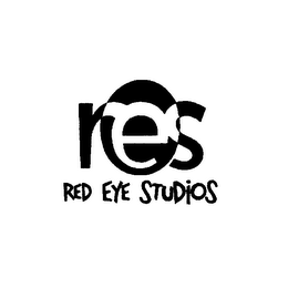RES RED EYE STUDIOS logo