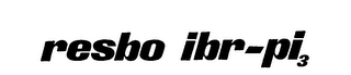 RESBO IBR-PI3 logo
