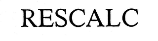 RESCALC logo
