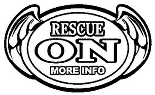 RESCUE ON MORE INFO logo
