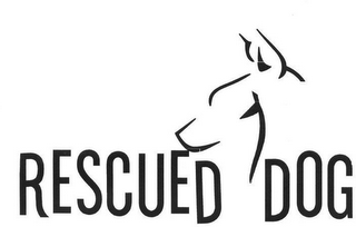 RESCUED DOG logo