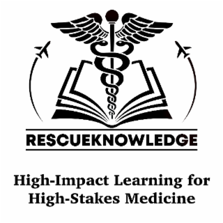 RESCUEKNOWLEDGE HIGH-IMPACT LEARNING FOR HIGH-STAKES MEDICINE logo