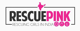 RESCUEPINK RESCUING GIRLS IN INDIA logo