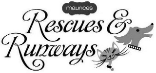 RESCUES & RUNWAYS MAURICES logo
